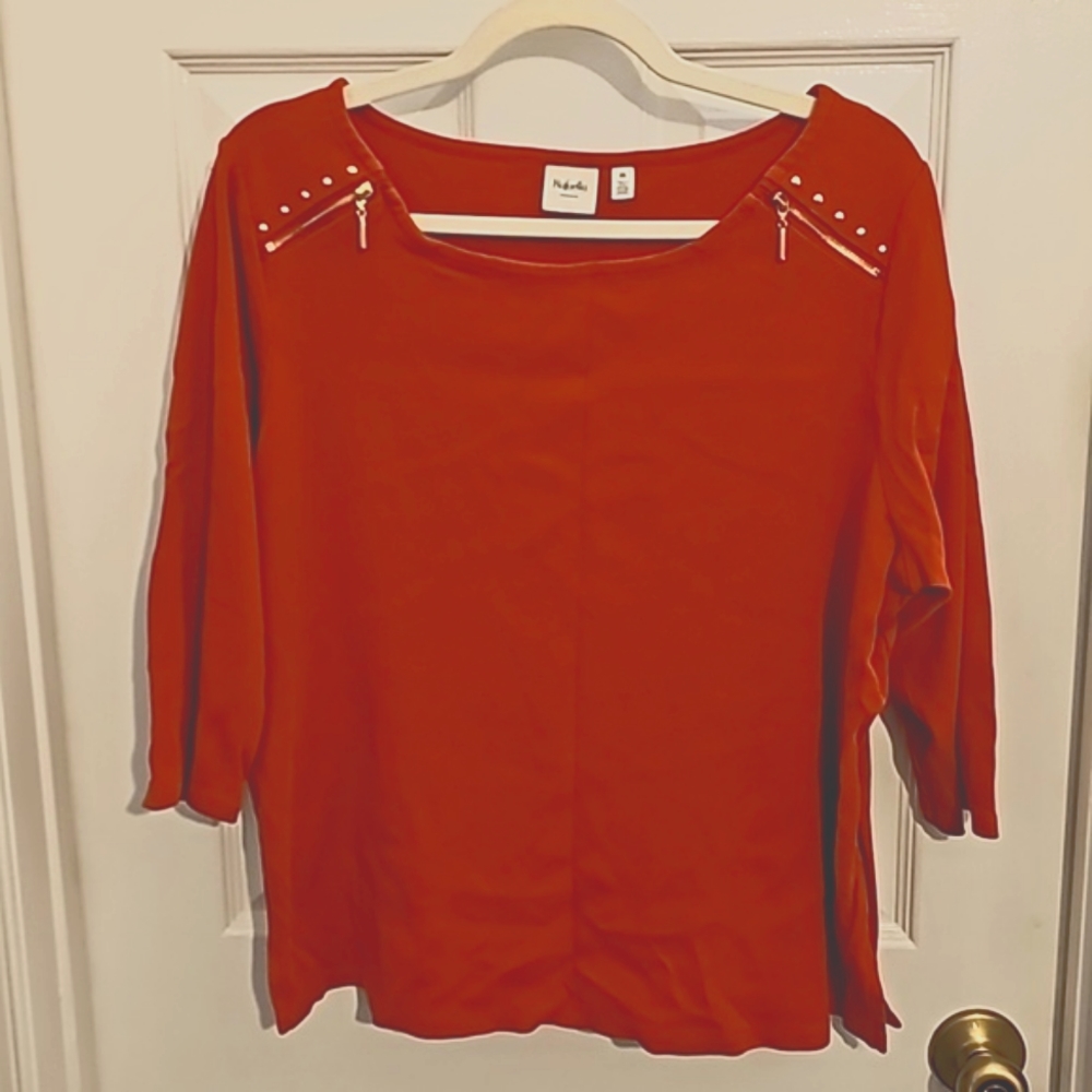 Raffaello Orange Top, 2X